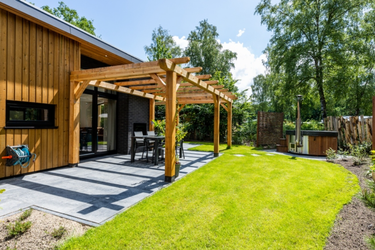 4-Personen Ferienhaus Berken Lodge Eco met Hottub