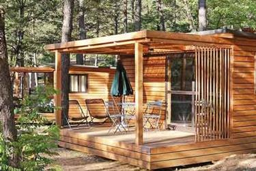5-persoons Chalet Chalet Mistral 25m² - air-conditioned - 2 bedrooms - terrace 12m² 4/5 pers.