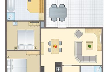4-Personen Ferienhaus 4L