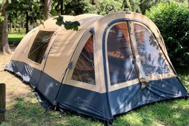 4-persoons tent Equipped