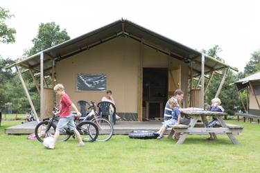 4-Personen Möbliertes Zelt Woodlodge