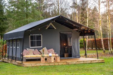 4-Personen Möbliertes Zelt Glamping Veluwse bos