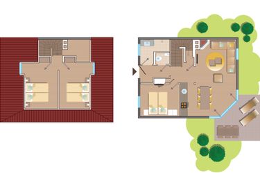 6-persoons bungalow Premium Cottage BK404