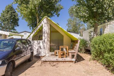 5-persoons tent SAHARI without sanitary facilities and unheated (max 4 adults)
