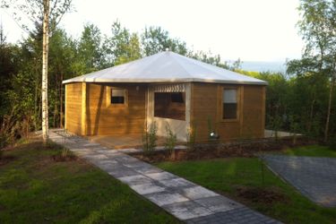 5-Personen Möbliertes Zelt Wood Lodge