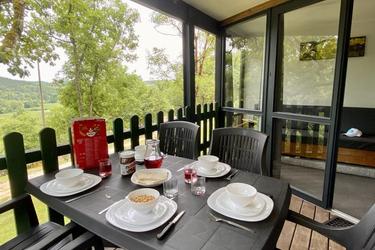 5-persoons Chalet wooden - 2 bedrooms + terrace