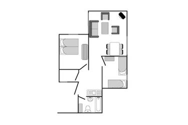 4-la personne bungalow 4C