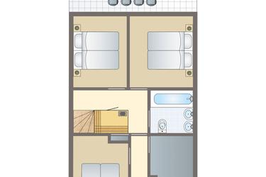 8-Personen Ferienhaus 8VA