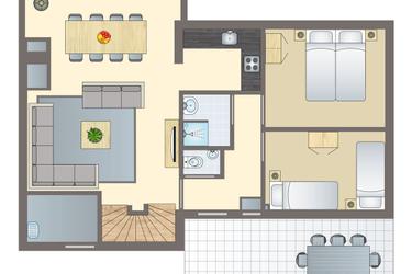 8-Personen Ferienhaus 8C3
