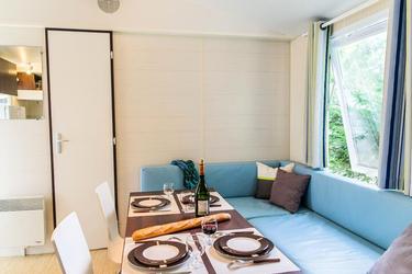 6-persoons bungalow Mobil Home 4 Pièces 6 Personnes Climatisé + TV