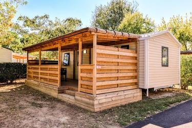 6-Personen Mobilheim Maxi Family Confort 4 Rooms 6 People Air-conditioned + TV