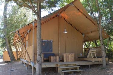 6-persoons Safaritent TENT FLOOR