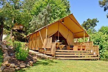 5-persoons Safaritent (max 4 adults)
