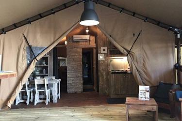 4-persoons Safaritent Luxury Lodge 3 Rooms 4 People (max 2 adults)