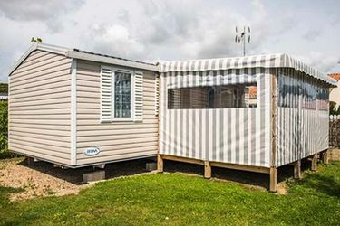 6-Personen Ferienhaus Mobil Home Cosy 4 Pièces 6 Personnes + TV