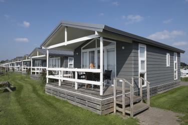 4-person Mobile home/caravan Strandhuisje