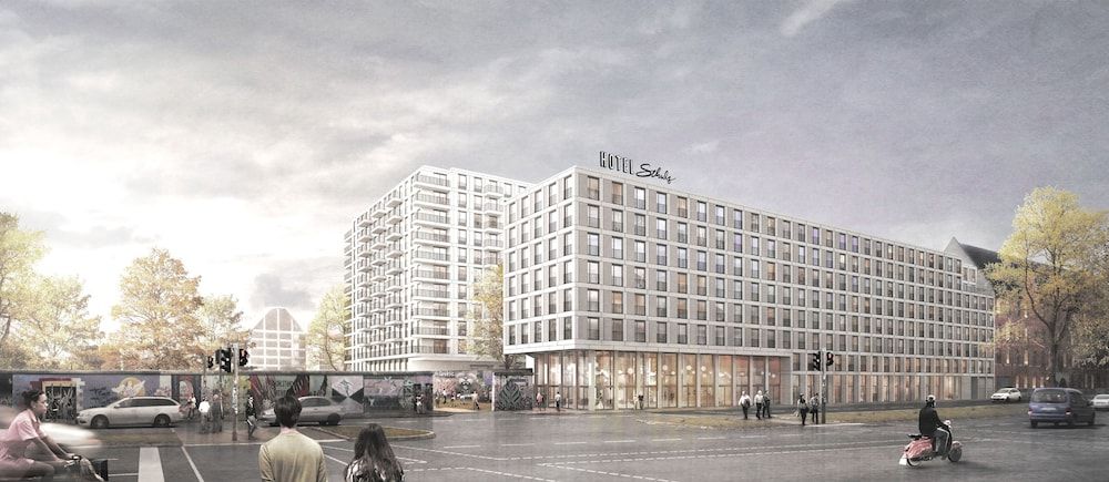 Schulz Hotel Berlin Wall at the East Side Gallery.