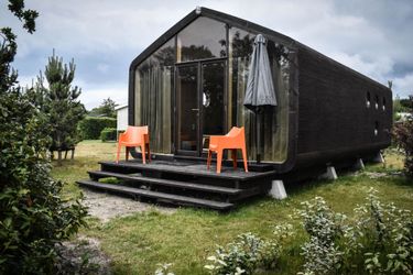 5-Personen Ferienhaus Charming cabin with WiFi, close to the North Sea