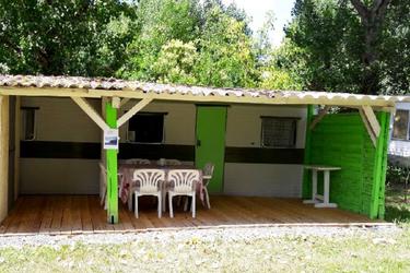 4-Personen Mobilheim Environment (without sanitary facilities) (max 2 adults)