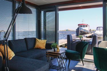 4-persoons stacaravan/chalet Woonboot