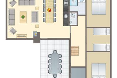 10-la personne bungalow 10L1