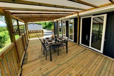 4-Personen Mobilheim Loggia Prestige Comfort-Jacuzzi - Air conditioning - TV (max 3 adults)