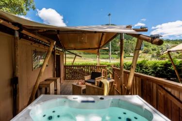 5-persoons Safaritent VIP Lodge (max 4 adults)