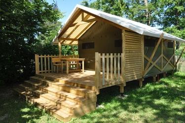 5-Personen Safarizelt LODGE, without sanitary facilities (max 4 adults)