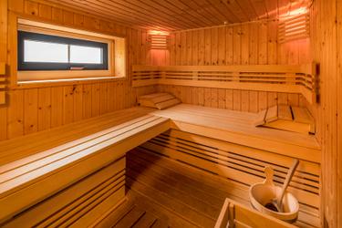 10-persoons groepsaccommodatie F Sauna