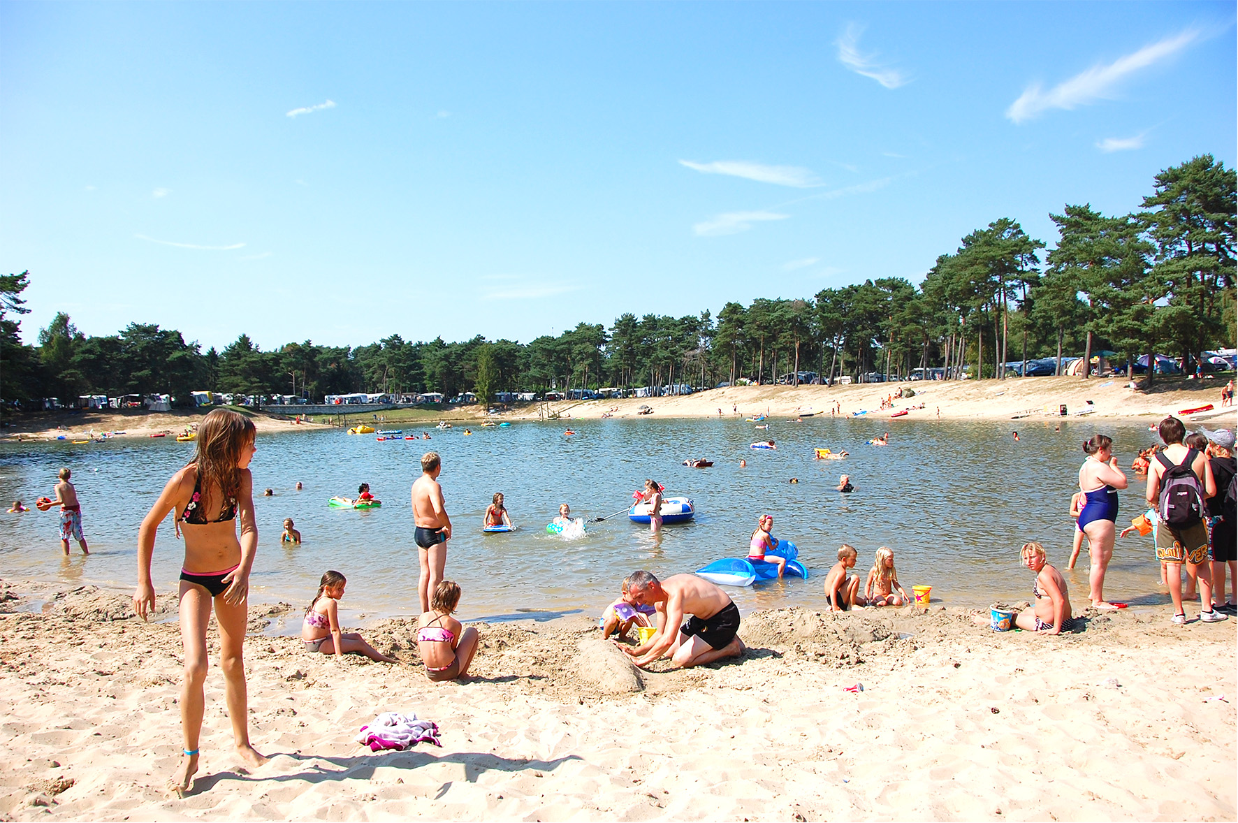 TIP vakantiepark Limburgse Kempen 🏕️ Oostappen park Blauwe Meer