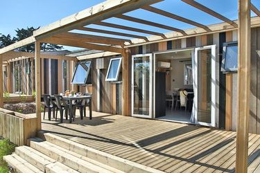 6-persoons bungalow Cabane 4 Pièces 6 Personnes Climatisée + TV