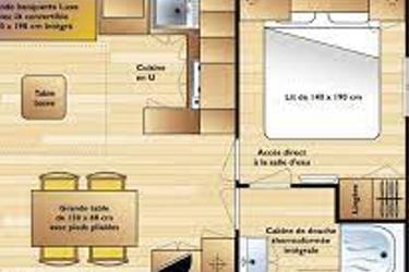 4-persoons Stacaravan MH Medieval Comfort 2bed 4 pers
