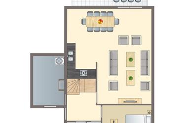 10-Personen Ferienhaus 10L