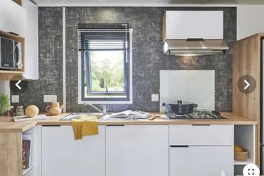4-Personen Mobilheim Olivier (2023), 2 bedrooms 2 bathrooms, large living room (tv), terrace, wifi