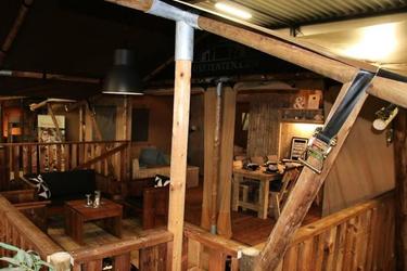 6-persoons Safaritent Lodge Luxury 4 Rooms 6 People (max 4 adults)