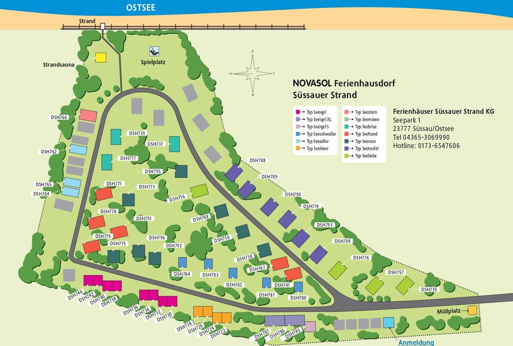 Novasol Ferienpark Sussauer Strand In Sussau Die Besten Angebote