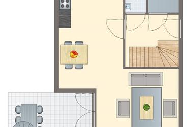 4-personne(s) maison de vacances 4C
