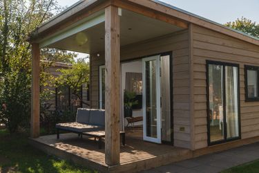 2-persoons stacaravan/chalet River Lodge Wellness