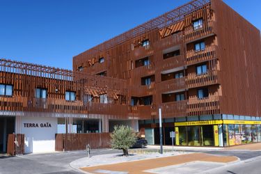 7-la personne bungalow Modern apartment with a balcony located 600m. from the beach