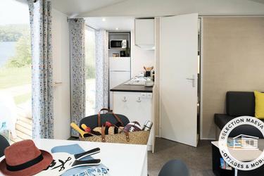 6-persoons bungalow Mobil Home 4 Pièces 6 Personnes + TV