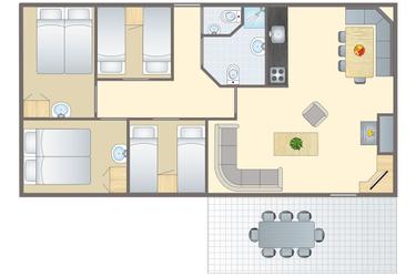 8-person cottage 8B