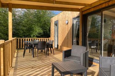 6-Personen Safarizelt Sunêlia Luxe Lodge 3 bedrooms 2 bathrooms - Sheets provided (max 4 adults)