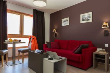 2-Personen Ferienwohnung Front de Neige S2