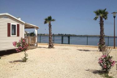 6-Personen Mobilheim 4/6 persons 2 bedrooms, LUXURY and pond side, 31m2 category 4 (max 4 adults)