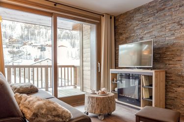 4-Personen Ferienhaus Attractive apartment in a chalet directly on the ski slope