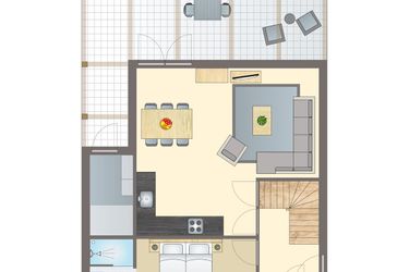 6-Personen Ferienhaus Waterwoning 6CE2