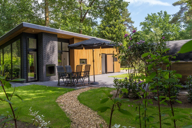 4-Personen Ferienhaus Bos Lodge 55 Eco met Sauna
