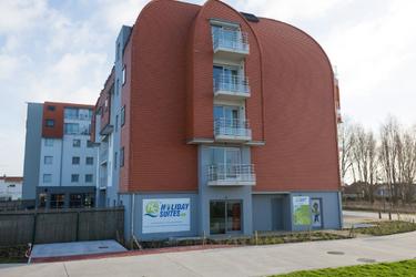 6-la personne bungalow Modern apartment with a dishwasher located in Zeebrugge