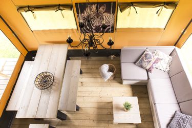 5-Personen Möbliertes Zelt Lodge Tent (max. 2 adults)