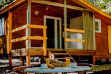 5-persoons Chalet Comfort 4/5 Pers Summer kitchen 18 m² + 10m².